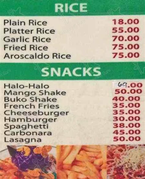 may abohan menu|May Abuhan menu price 2022.